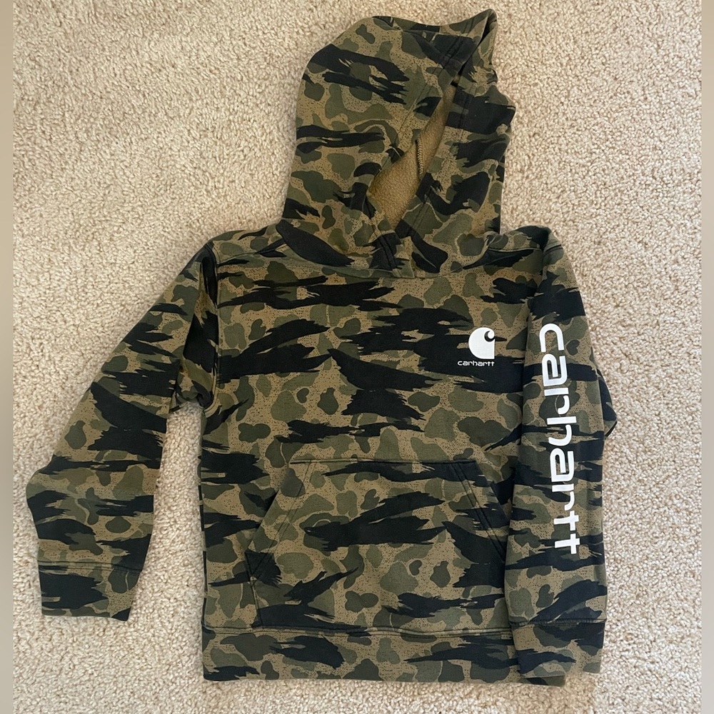 Carhartt Camo Hoodie - Youth